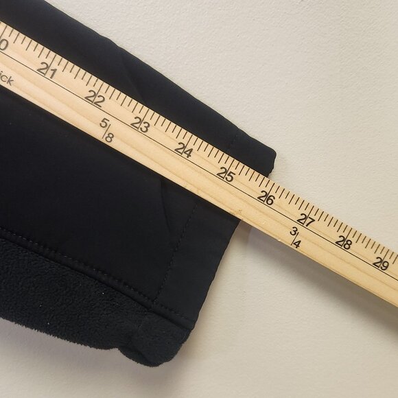 Columbia Black Full-Zip Fleece Jacket With Pockets Medium Size - Picture 7 of 7